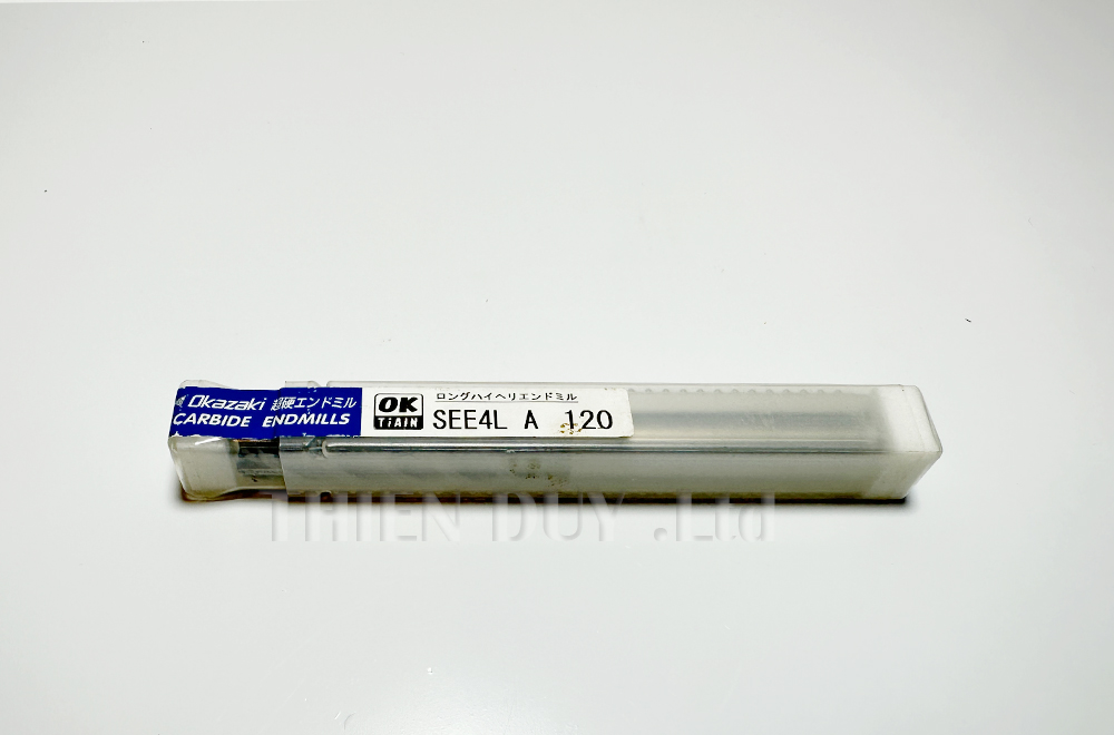 Dao phay ngón hợp kim SEE4LA-120 - OKAZAKI