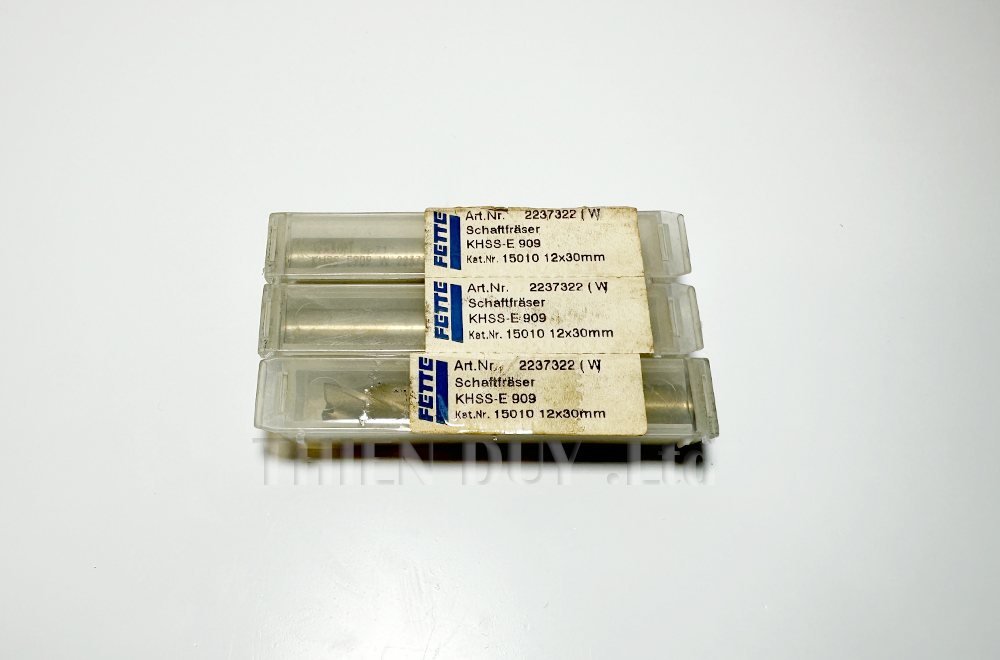 Dao phay ngón thép gió KHSS-E909-12x30 - FETTE