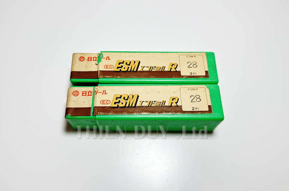 Dao phay ngón thép gió ESM-R28 - HITACHI TOOL - D28