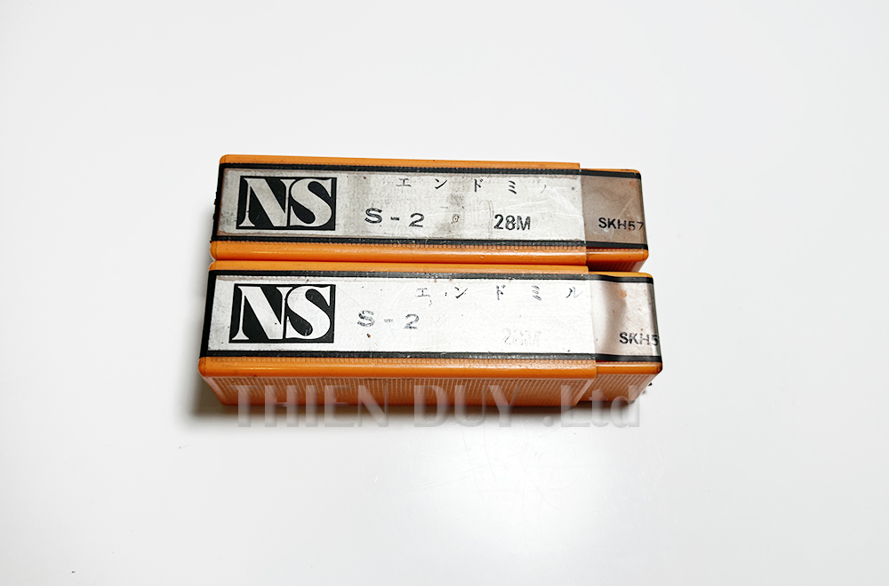 Dao phay ngón thép gió NS-2 28M-SKH57 - NS-TOOLS - D28