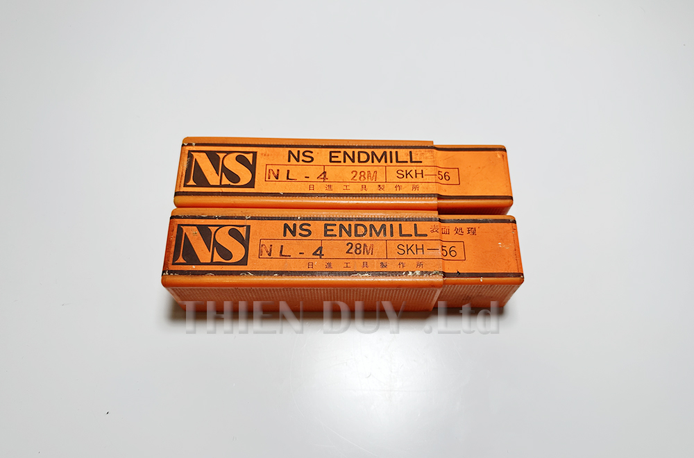 Dao phay ngón thép gió NL-4 28M-SKH56 - NS-TOOLS - D28