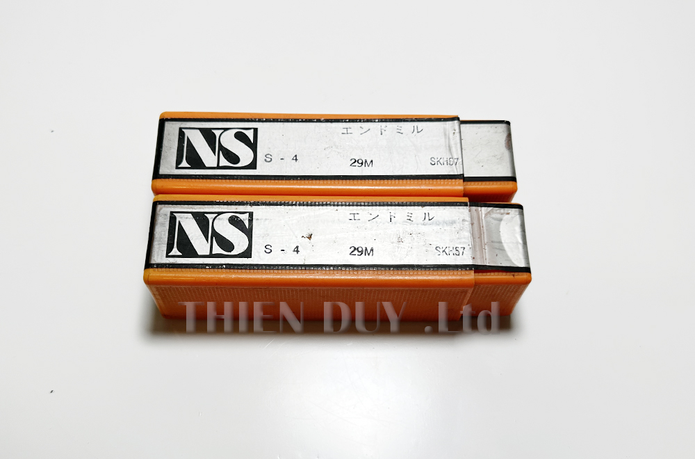 Dao phay ngón thép gió NS-4 29M-SKH57 - NS-TOOLS - D29
