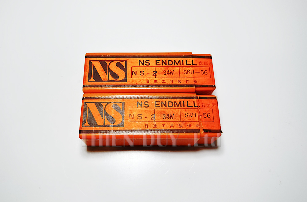 Dao phay ngón thép gió NS-2 34M-SKH56 - NS-TOOLS - D34
