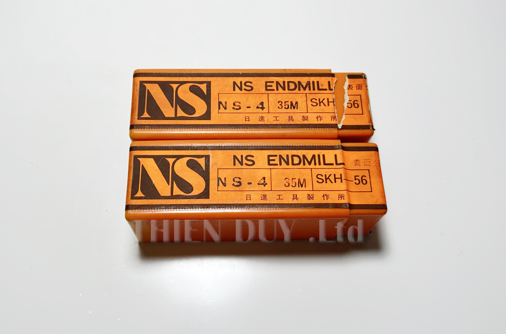 Dao phay ngón thép gió NS-4 35M-SKH56 - NS-TOOLS - D35