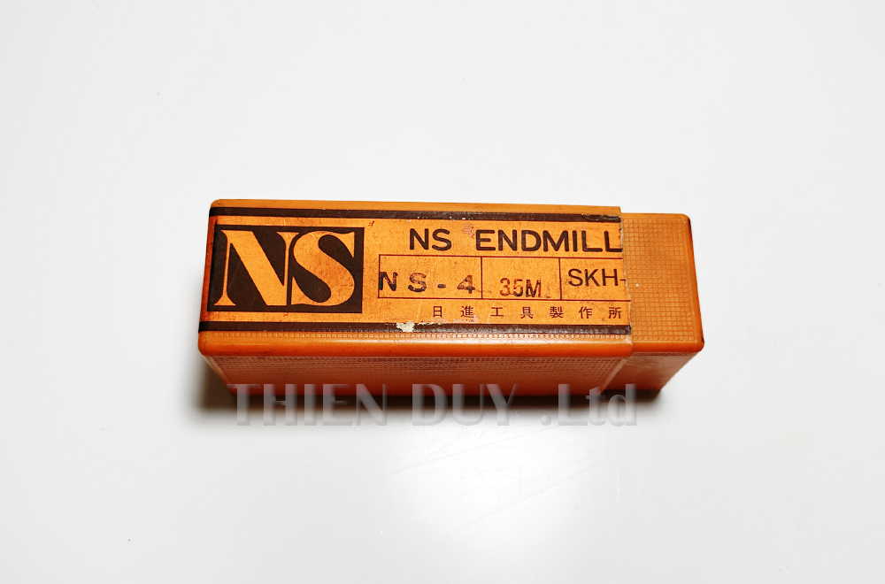 Dao phay ngón thép gió NS-4 35M-SKH57 - NS-TOOLS - D35