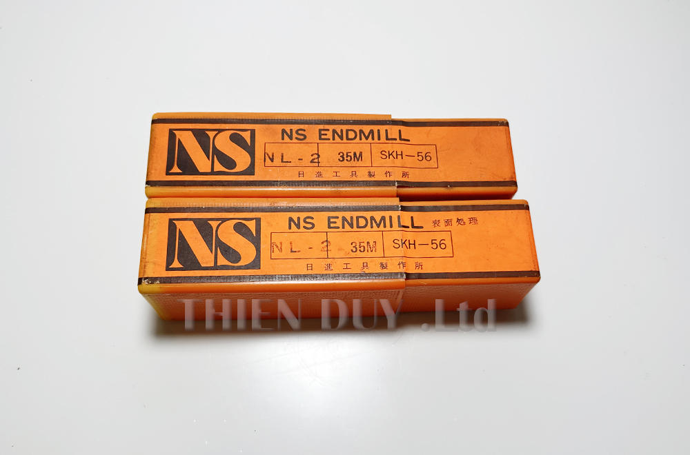 Dao phay ngón thép gió NL-2 35M-SKH56 - NS-TOOLS - D35