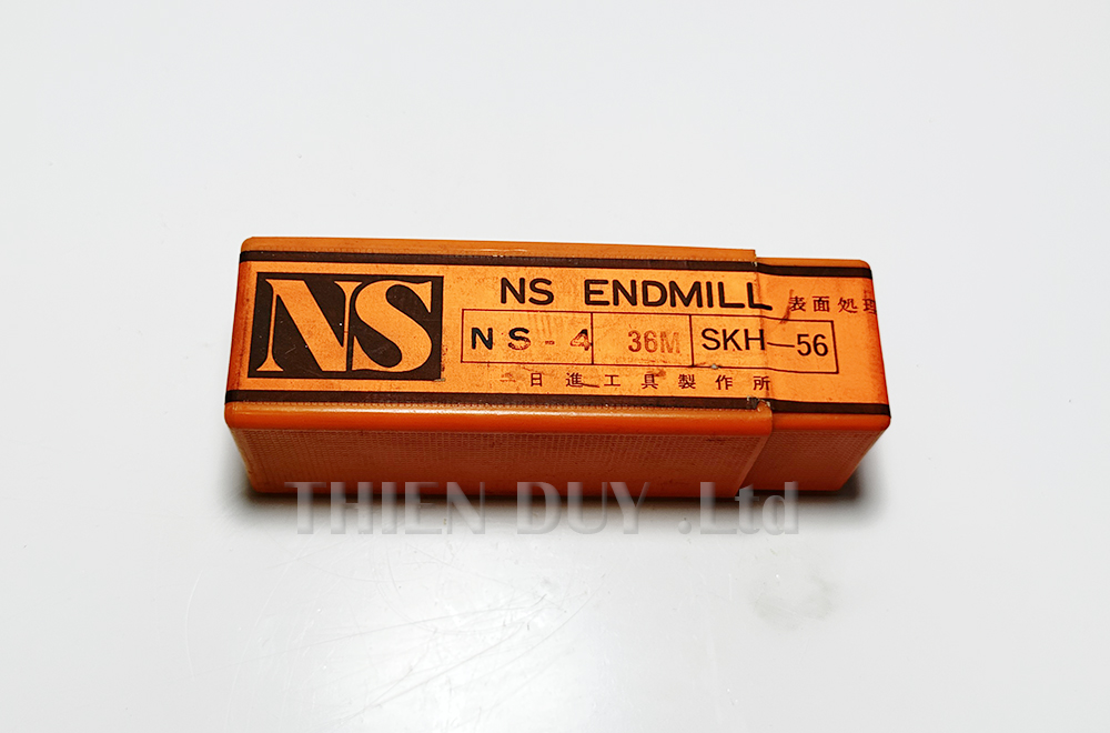 Dao phay ngón thép gió NS-4 36M-SKH56 - NS-TOOLS - D36