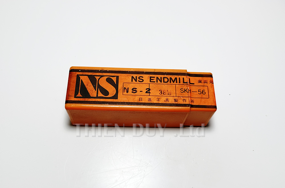 Dao phay ngón thép gió NS-2 38M-SKH56 - NS-TOOLS - D38