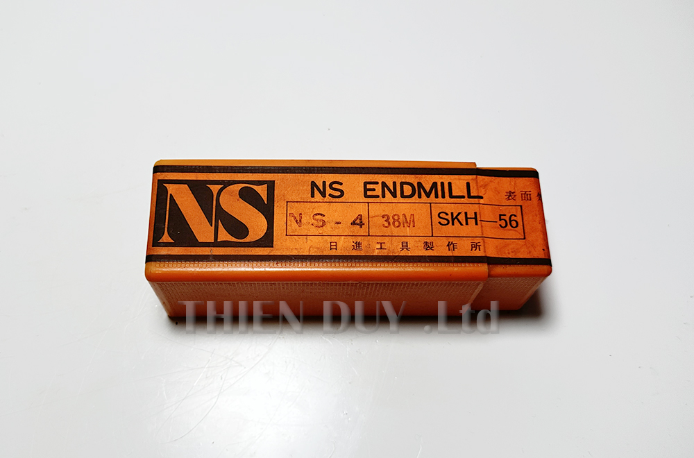 Dao phay ngón thép gió NS-4 38M-SKH56 - NS-TOOLS - D38