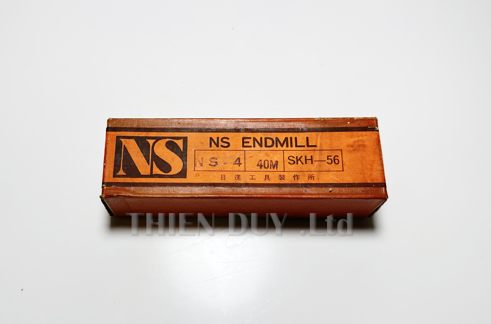 Dao phay ngón thép gió NS-4 40M-SKH56 - NS-TOOLS - D40