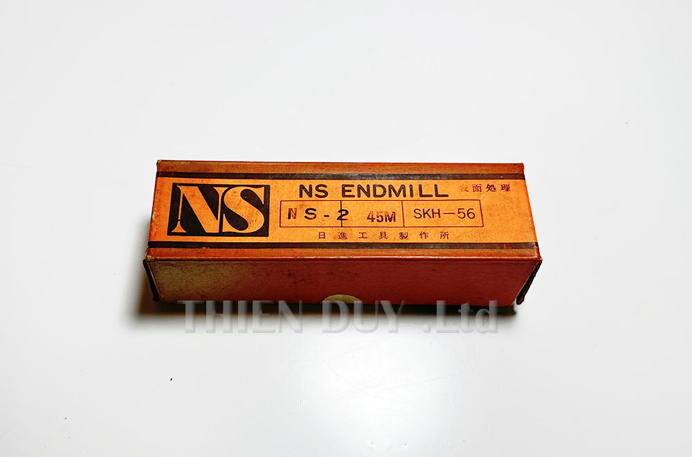 Dao phay ngón thép gió NS-2 45M-SKH56 - NS-TOOLS - D45