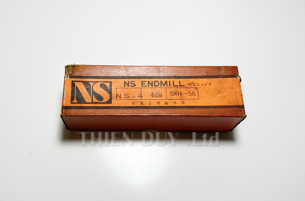 Dao phay ngón thép gió NS-4 48M-SKH56 - NS-TOOLS - D48