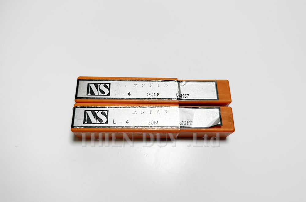 Dao phay ngón thép gió NL-4 20M-SHK57 - NS-TOOLS - D20