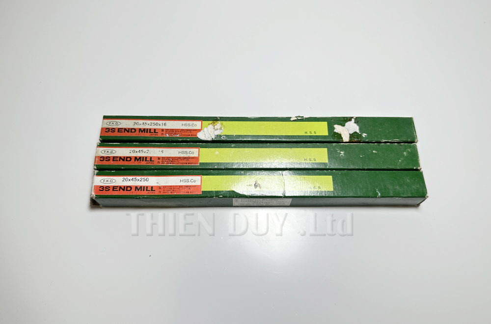 Dao phay ngón thép gió 20x45x250 - FUKUDA PRECISION - D20
