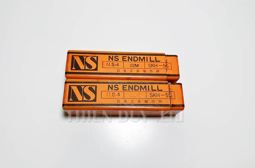Dao phay ngón thép gió NS-4 22M-SKH56 NS-TOOLS