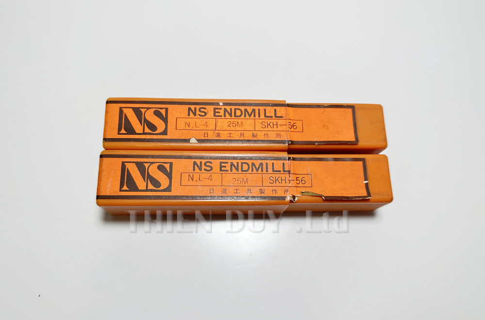 Dao phay ngón thép gió NL-4 25M-SKH56 - NS-TOOLS - D25